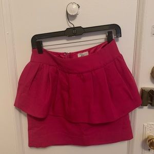 Milly Peplum Skirt